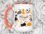 Personalized Cat Aunt Coffee Mug, Custom Cat Mom Style Mug with Name, Official Cat Aunt Gift, Cat Lover Coffee Cup, Pet Owner Mug