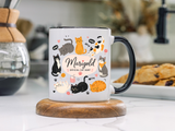 Personalized Cat Aunt Coffee Mug, Custom Cat Mom Style Mug with Name, Official Cat Aunt Gift, Cat Lover Coffee Cup, Pet Owner Mug