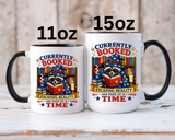 Currently Booked Reading Mug, Book Lover Coffee Mug, Funny Bookworm Gift, Reader Mug for Book Lovers, Cozy Literary Cup