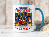 Currently Booked Reading Mug, Book Lover Coffee Mug, Funny Bookworm Gift, Reader Mug for Book Lovers, Cozy Literary Cup