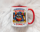 Currently Booked Reading Mug, Book Lover Coffee Mug, Funny Bookworm Gift, Reader Mug for Book Lovers, Cozy Literary Cup