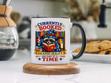 Currently Booked Reading Mug, Book Lover Coffee Mug, Funny Bookworm Gift, Reader Mug for Book Lovers, Cozy Literary Cup
