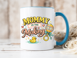 Mommy In The Making Mug, Pregnancy Announcement Coffee Mug, Expecting Mom Gift, First Time Mom Cup, Baby Shower Gift for Mom