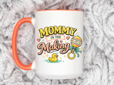 Mommy In The Making Mug, Pregnancy Announcement Coffee Mug, Expecting Mom Gift, First Time Mom Cup, Baby Shower Gift for Mom