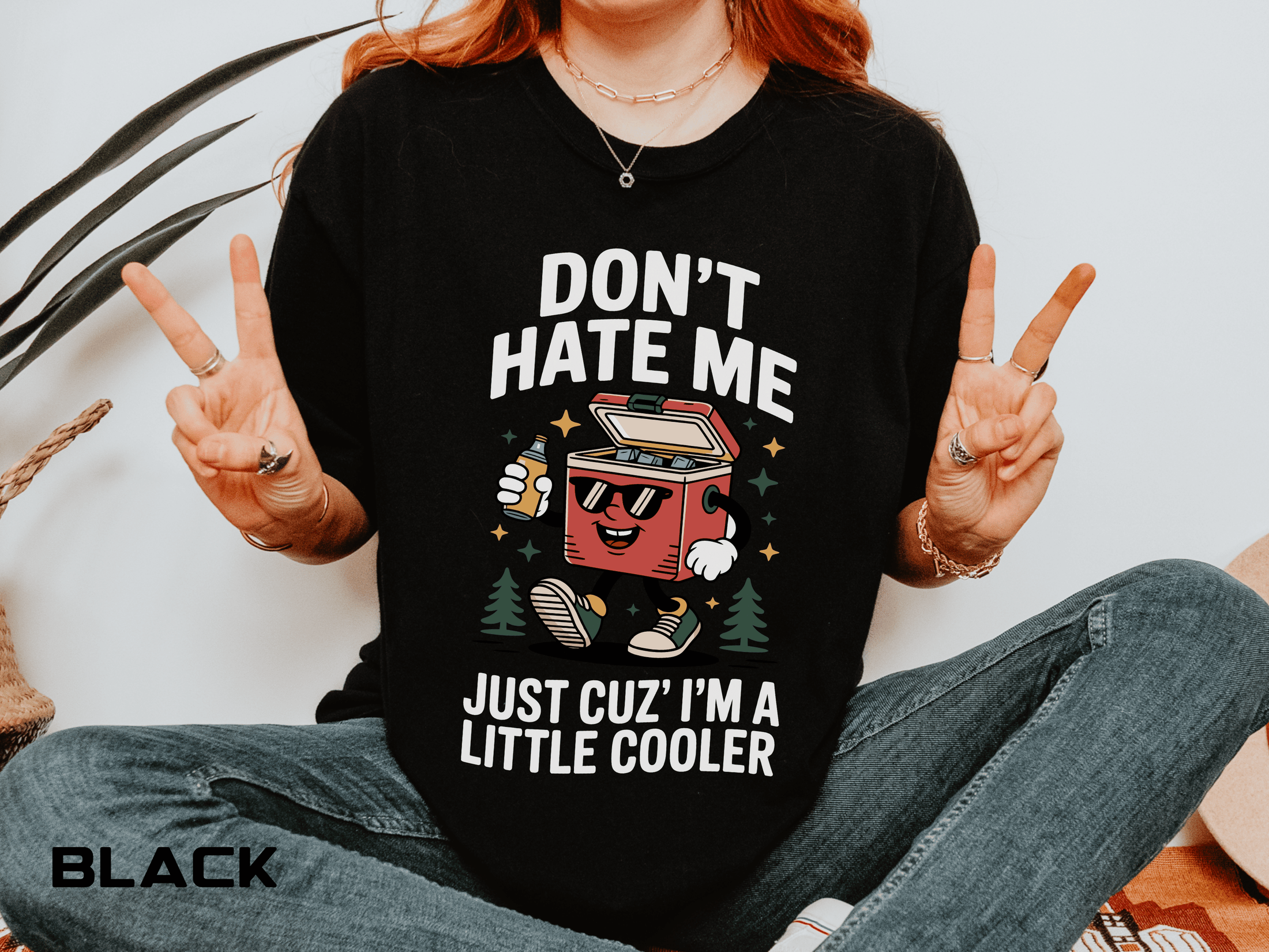 Funny Cooler Pun Comfort Colors Shirt, Camping Beer Lover Graphic Tee, Dad Joke Outdoor Shirt, Lake Trip Gift for Men Women