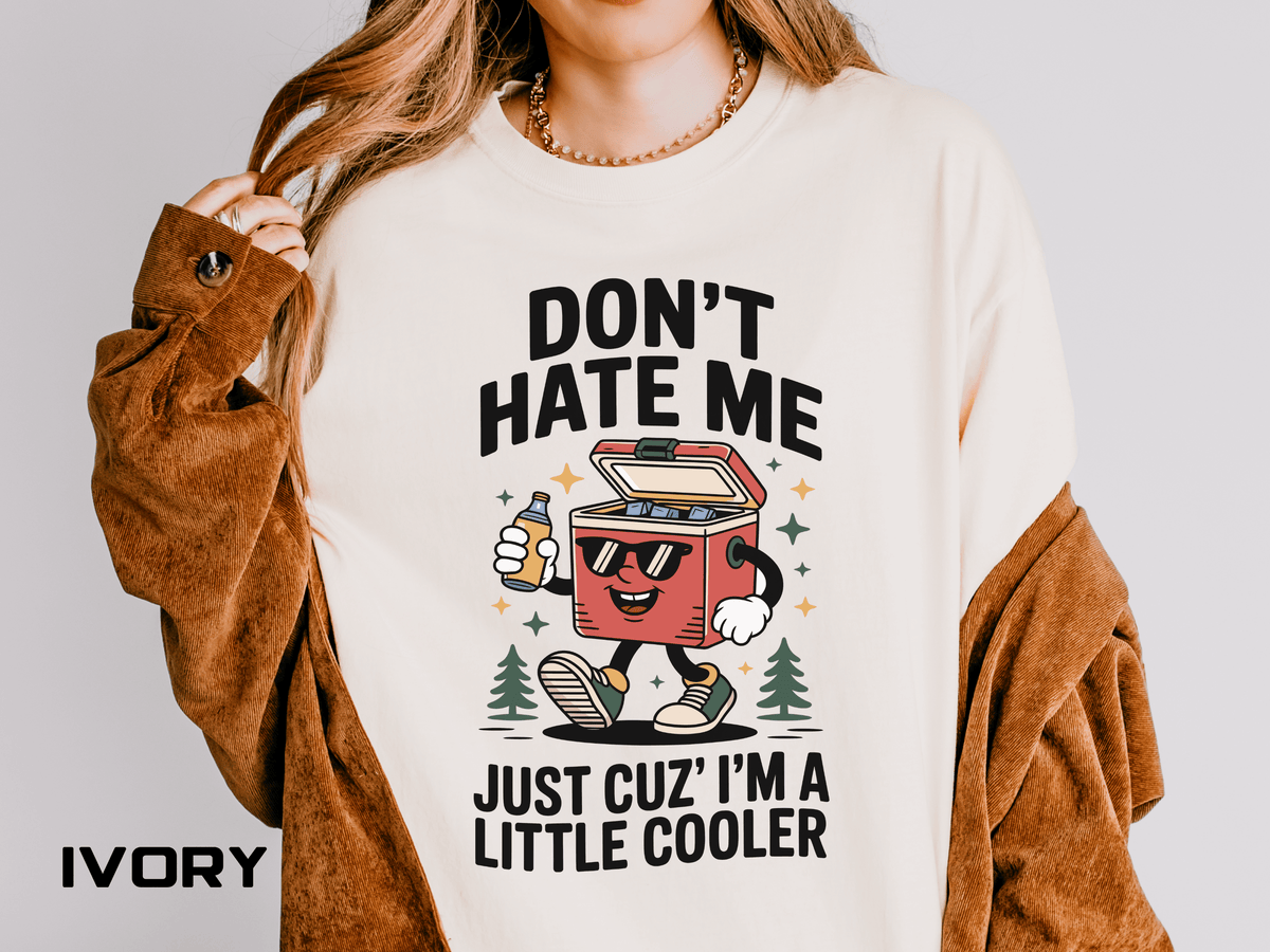 Funny Cooler Pun Comfort Colors Shirt, Camping Beer Lover Graphic Tee, Dad Joke Outdoor Shirt, Lake Trip Gift for Men Women
