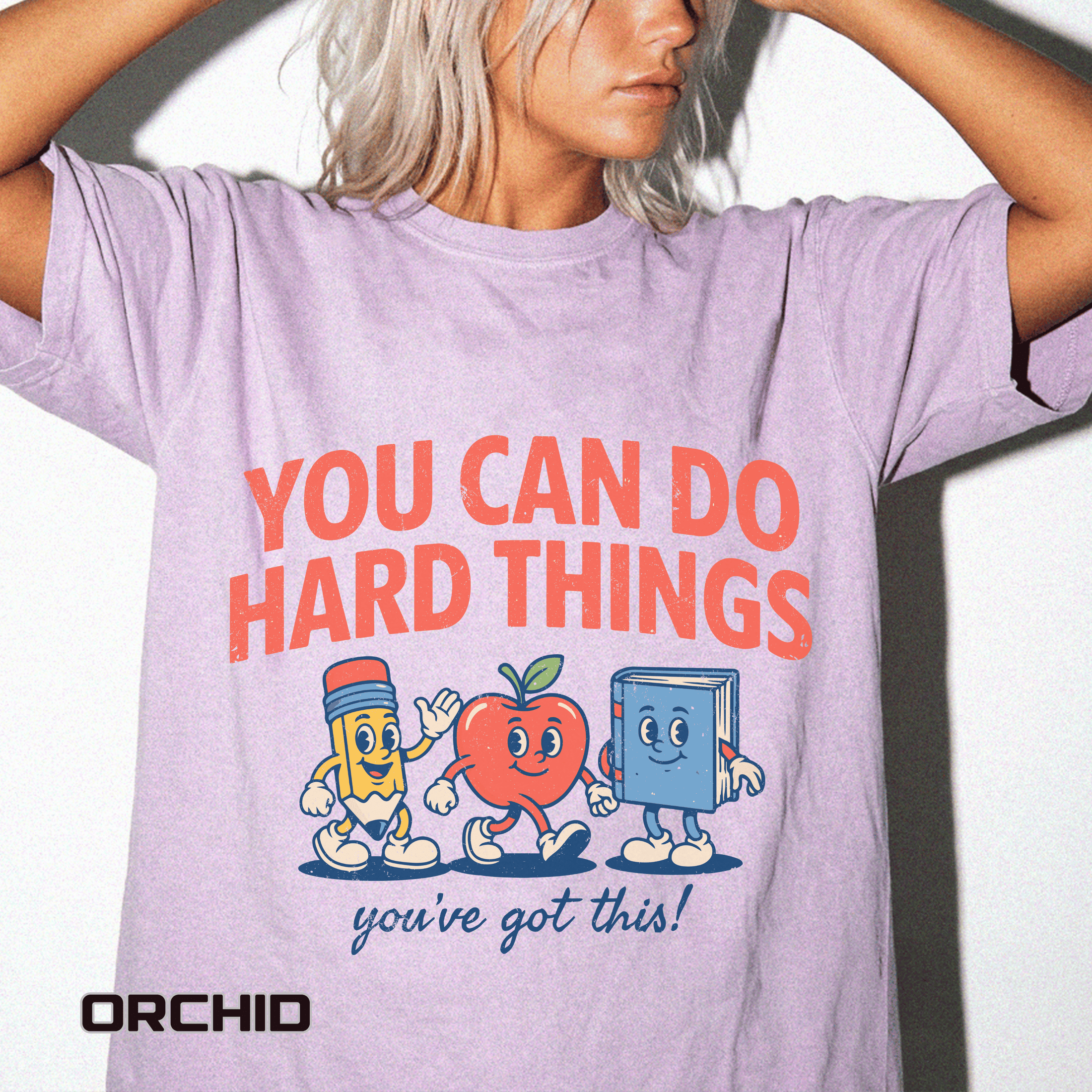 You Can Do Hard Things Teacher Shirt, Motivational Classroom Comfort Colors Tee, School Counselor Gift, Positive Educator Shirt
