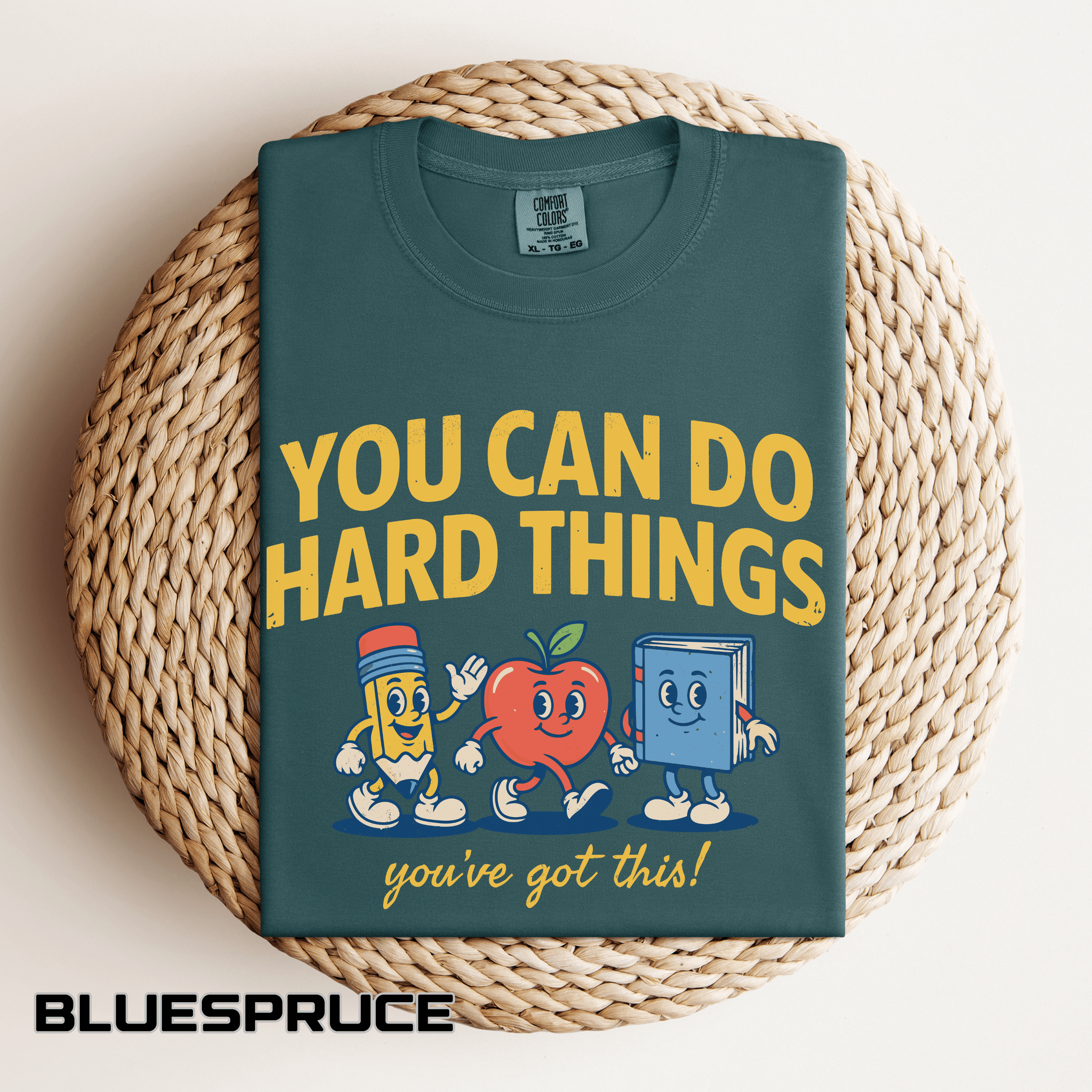 You Can Do Hard Things Teacher Shirt, Motivational Classroom Comfort Colors Tee, School Counselor Gift, Positive Educator Shirt