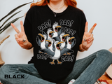 Funny Dad Life Comfort Colors Shirt, Dad Dad Dad Seagull Tee, Fatherhood Humor Graphic Shirt, Father's Day Gift for Dad