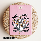 Funny Dad Life Comfort Colors Shirt, Dad Dad Dad Seagull Tee, Fatherhood Humor Graphic Shirt, Father's Day Gift for Dad