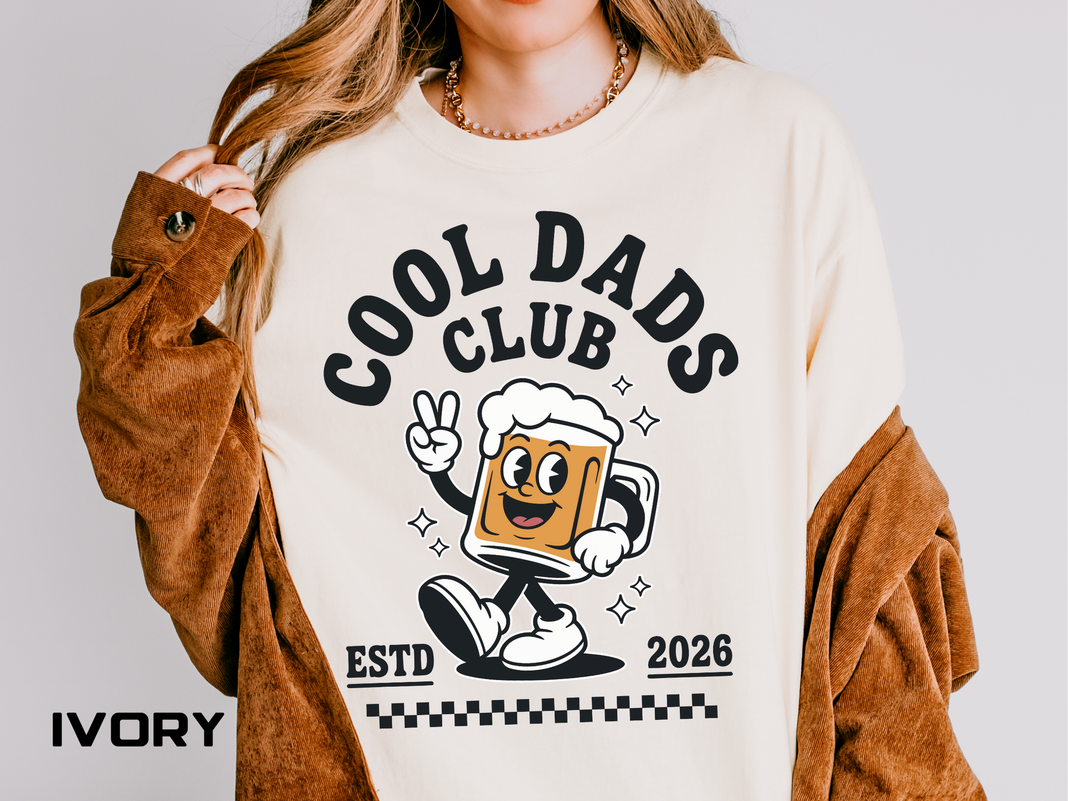 Funny New Dad Comfort Colors Shirt, Cool Dads Club Est 2026 Tee, First Time Dad Gift, Pregnancy Announcement Shirt for Fathers