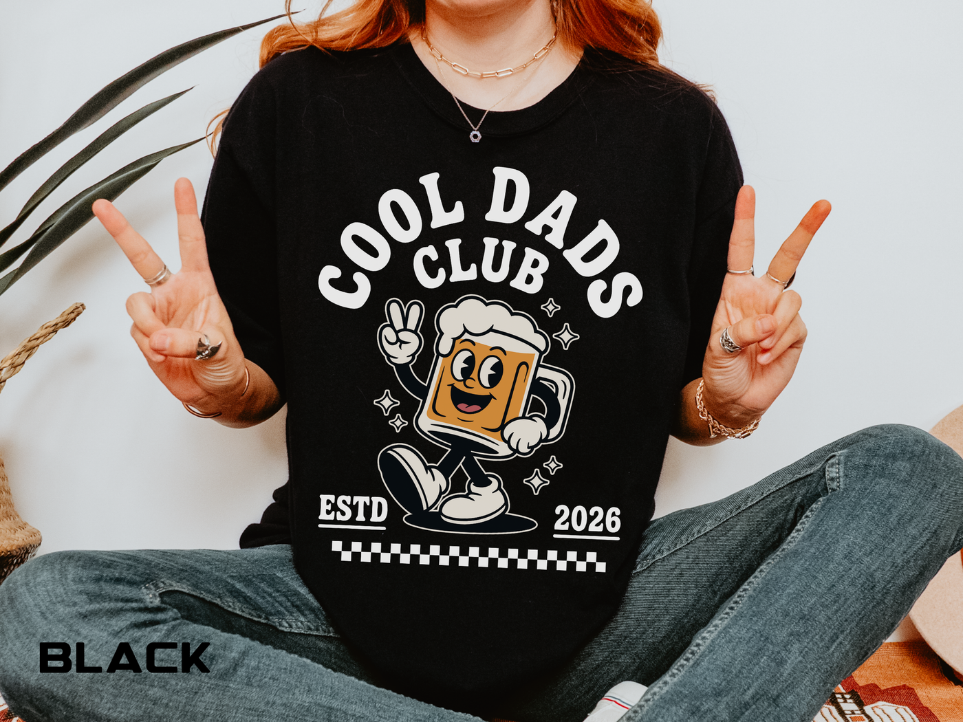 Funny New Dad Comfort Colors Shirt, Cool Dads Club Est 2026 Tee, First Time Dad Gift, Pregnancy Announcement Shirt for Fathers