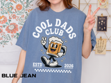 Funny New Dad Comfort Colors Shirt, Cool Dads Club Est 2026 Tee, First Time Dad Gift, Pregnancy Announcement Shirt for Fathers