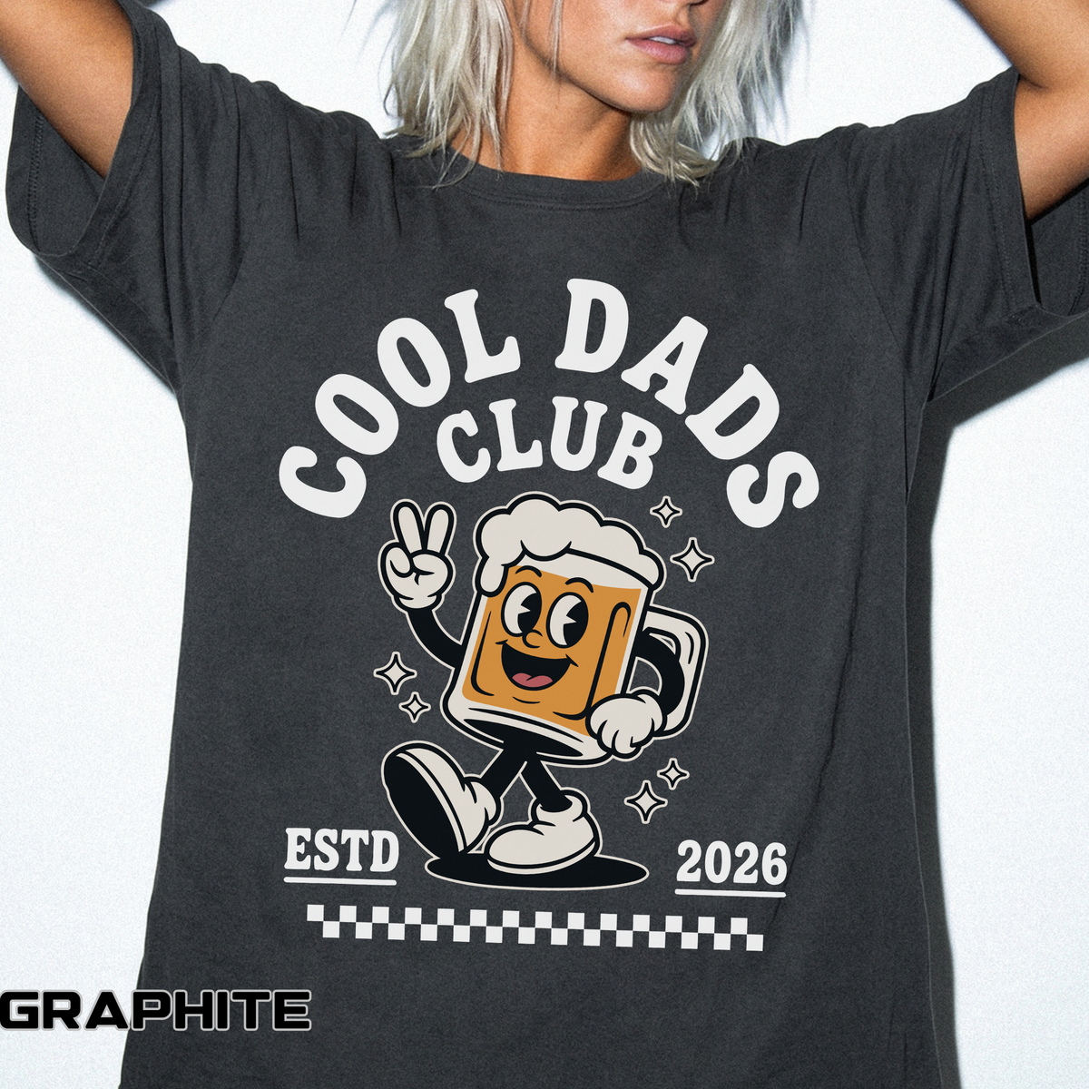 Funny New Dad Comfort Colors Shirt, Cool Dads Club Est 2026 Tee, First Time Dad Gift, Pregnancy Announcement Shirt for Fathers