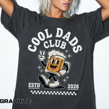 Funny New Dad Comfort Colors Shirt, Cool Dads Club Est 2026 Tee, First Time Dad Gift, Pregnancy Announcement Shirt for Fathers
