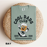 Funny New Dad Comfort Colors Shirt, Cool Dads Club Est 2026 Tee, First Time Dad Gift, Pregnancy Announcement Shirt for Fathers