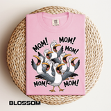Funny Mom Life Comfort Colors Shirt, Mom Mom Mom Seagull Graphic Tee, Motherhood Humor Shirt, Mother's Day Gift for Moms