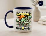 Funny Octopus Coffee Mug, Sometimes I Wish I Was an Octopus Mug, Sarcastic Office Humor Cup, Coworker Gift, Funny Boss Gift, Coffee Lover