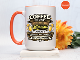 Coffee First Mimosa Later Mug, Funny Brunch Coffee Mug, Mimosa Lover Gift, Weekend Coffee Cup, Funny Drinking Humor Mug