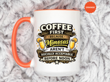 Coffee First Mimosa Later Mug, Funny Brunch Coffee Mug, Mimosa Lover Gift, Weekend Coffee Cup, Funny Drinking Humor Mug