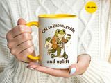School Counselor Coffee Mug, Frog Counselor Gift, Mental Health Professional Mug, Therapist Gift, Counselor Appreciation Cup