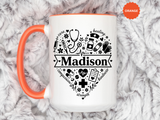 Personalized Nurse Coffee Mug, Custom Nurse Name Gift, RN Appreciation Mug, Nursing Graduation Gift, Healthcare Worker Coffee Cup