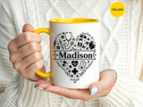 Personalized Nurse Coffee Mug, Custom Nurse Name Gift, RN Appreciation Mug, Nursing Graduation Gift, Healthcare Worker Coffee Cup