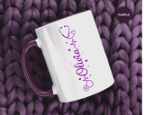 Custom Nurse Name Mug, Personalized Nurse Coffee Cup, Registered Nurse Gift, Nursing Student Gift, Healthcare Appreciation Mug
