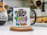 Funny Pickleball Team Mug, Our Pickleball Crew Coffee Mug, Pickleball Player Gift, Cute Sports Mug for Teammates and Friends