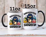 Funny Introvert Bird Coffee Mug, Grumpy Bird Coffee Mug, I Had a Good Mood Until People Showed Up Mug, Coworker Gift, Office Humor Mug