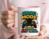 Class of 2026 Gamer Mug, Graduation Coffee Cup, Video Game Gift for Graduate, High School Senior Graduation Present, Grad Mode Quest Cleared