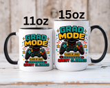 Class of 2026 Gamer Mug, Graduation Coffee Cup, Video Game Gift for Graduate, High School Senior Graduation Present, Grad Mode Quest Cleared