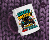 Class of 2026 Gamer Mug, Graduation Coffee Cup, Video Game Gift for Graduate, High School Senior Graduation Present, Grad Mode Quest Cleared