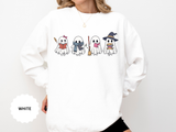 Bookish Ghost Sweatshirt, Cute Halloween Reading Crewneck, Spooky Book Lover Gift for Teacher, Librarian Fall Outfit, Cozy Reader Shirt