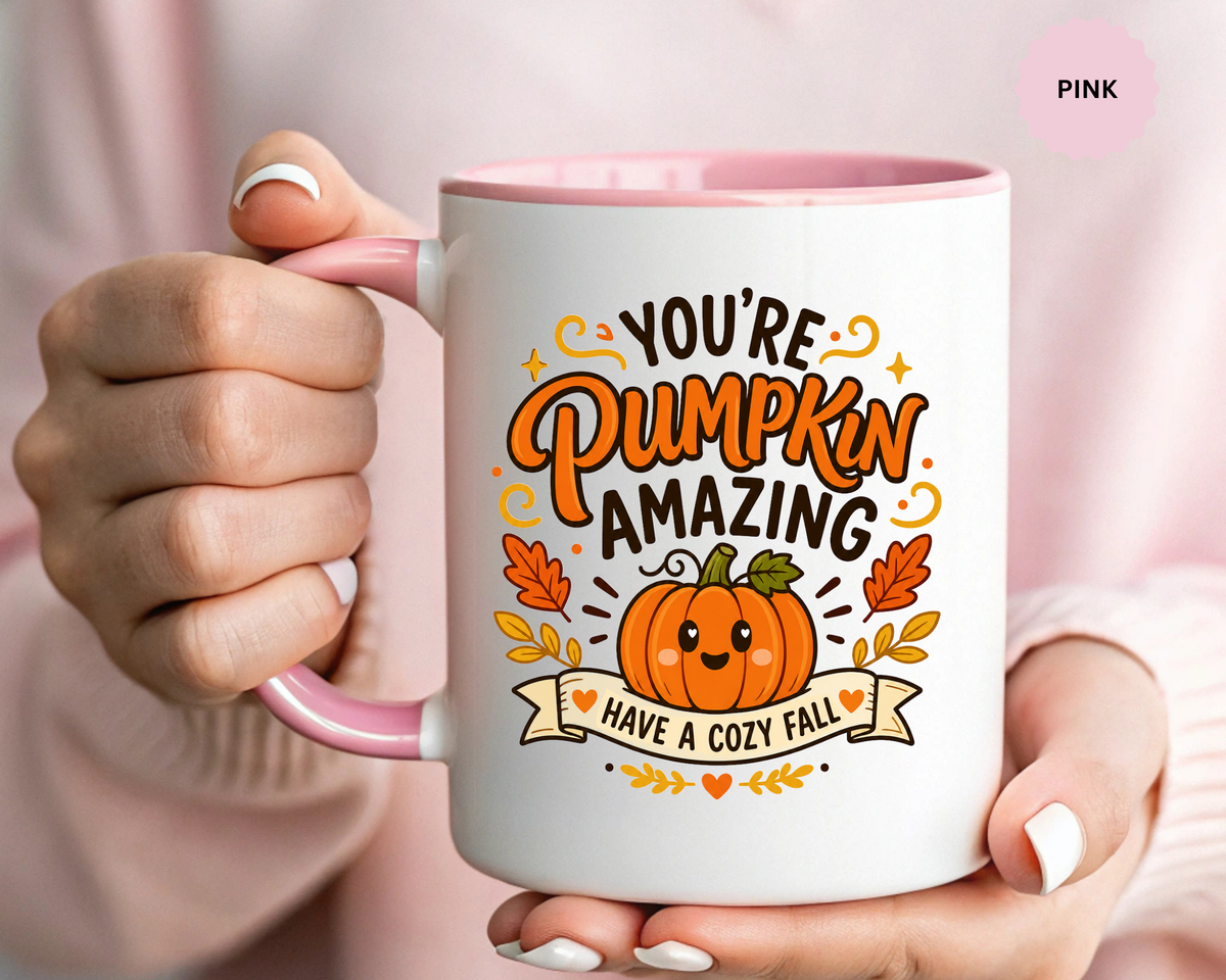 Youre Pumpkin Amazing Mug, Cute Fall Appreciation Coffee Cup, Cozy Autumn Gift for Friend, Teacher, Coworker or Pumpkin Lover
