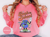 Back to School Earth Sweatshirt, Retro Globe Graphic Pullover, Teacher First Day Outfit, Student Gift, Classroom Crewneck, Educator Gift