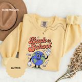 Back to School Earth Sweatshirt, Retro Globe Graphic Pullover, Teacher First Day Outfit, Student Gift, Classroom Crewneck, Educator Gift