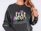 Welcome Back to School Goose Sweatshirt, Funny Teacher Crewneck, Cute Student Pullover, First Day Classroom Outfit, Educator Gift Idea