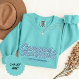 Campus State of Mind Sweatshirt, New Semester College Crewneck, University Student Gift, Back to School Pullover, Campus Outfit, Dorm Life