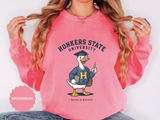 Honkers State University Sweatshirt, Funny Goose Graduate Crewneck, Major in Mischief College Student Gift, Graduation Campus Pullover