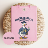 Honkers State University T-Shirt, Funny Goose Graduate Graphic Tee, Major in Mischief College Student Gift, Graduation Campus Shirt