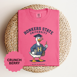 Honkers State University T-Shirt, Funny Goose Graduate Graphic Tee, Major in Mischief College Student Gift, Graduation Campus Shirt