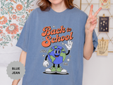 Back to School Earth T-Shirt, Retro Globe Graphic Tee, Teacher First Day Outfit, Student Gift, Classroom Shirt, Geography Educator Gift