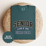 Senior Class of 2026 T-Shirt, Final Year Graduation Graphic Tee, High School Senior Gift, College Student Shirt, Class Outfit, Grad Gift