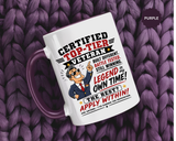 Funny Veteran Coffee Mug, Certified Top Tier Veteran Cup, Military Retirement Gift for Him, Veterans Day Birthday Present, Veteran Humor