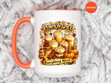 Pumpkin Spice Coffee Mug, Everything Nice Fall Cup, Autumn Latte Gift for Coffee Lover, Thanksgiving Hostess or Pumpkin Season Fan