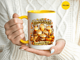 Pumpkin Spice Coffee Mug, Everything Nice Fall Cup, Autumn Latte Gift for Coffee Lover, Thanksgiving Hostess or Pumpkin Season Fan