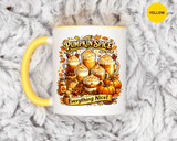 Pumpkin Spice Coffee Mug, Everything Nice Fall Cup, Autumn Latte Gift for Coffee Lover, Thanksgiving Hostess or Pumpkin Season Fan