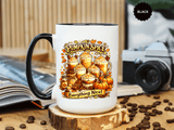 Pumpkin Spice Coffee Mug, Everything Nice Fall Cup, Autumn Latte Gift for Coffee Lover, Thanksgiving Hostess or Pumpkin Season Fan