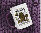 Personalized Army Soldier Mug, Built with Courage Coffee Cup, Custom Name Military Gift for Him, Veteran, Recruit or Service Member